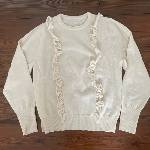 Demylee ruffle sweater - Picture 1 of 2